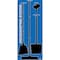 5S Supplies 5S Housekeeping Shadow Board Broom Station Version 7 - Blue Board / Black Shadows  With Broom HSB-V7-BLUE-KIT - alternate 1